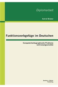 Funktionsverbgefüge im Deutschen