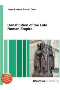 Constitution of the Late Roman Empire