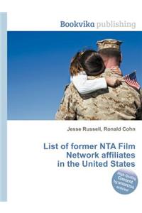 List of Former Nta Film Network Affiliates in the United States