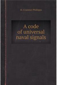 A Code of Universal Naval Signals