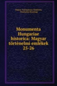 Monumenta Hungariae historica