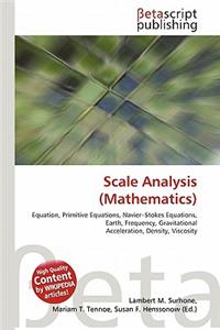 Scale Analysis (Mathematics)