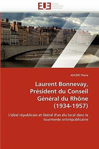 Laurent Bonnevay, Président Du Conseil Général Du Rhône (1934-1957)