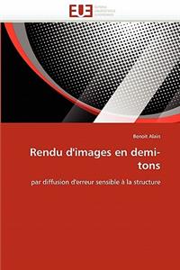 Rendu d''images en demi-tons