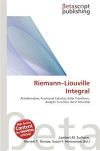 Riemann-Liouville Integral
