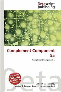 Complement Component 5a