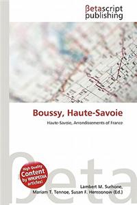 Boussy, Haute-Savoie