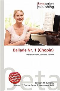 Ballade NR. 1 (Chopin)