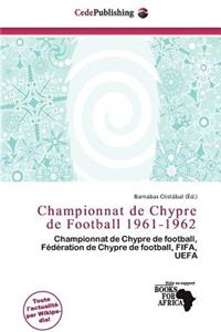 Championnat de Chypre de Football 1961-1962