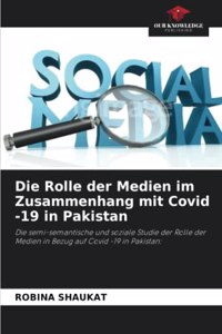 Rolle der Medien im Zusammenhang mit Covid -19 in Pakistan