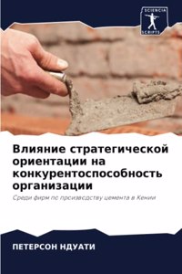Влияние стратегической ориентации на кон