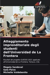 Atteggiamento imprenditoriale degli studenti dell'Universidad de La Frontera