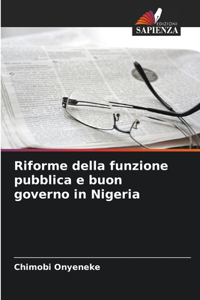 Riforme della funzione pubblica e buon governo in Nigeria