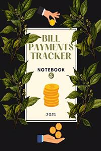 Bill Payment Tracker Notebook