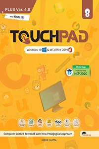 Touchpad Plus Ver. 4.0 Class 8: Windows 10 & MS Office 2019