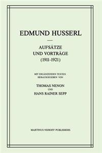 Aufsätze Und Vorträge (1911-1921)