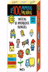 MIS 100 PRIMERAS PALABRAS - TARJETAS DE APRENDIZAJE BILINGUES