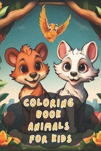 coloring book for kids animals