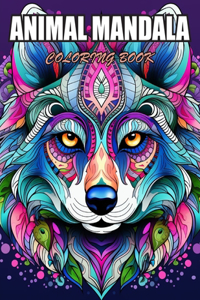Animal Mandala Coloring Book for Adults