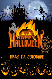 Happy Halloween Libro Da Colorare