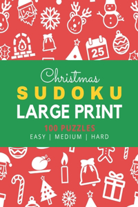 Christmas Sudoku Large Print
