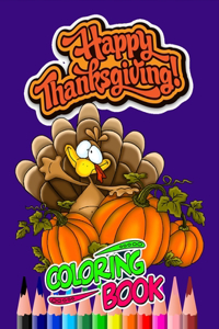Happy Thanksgiving Coloring Book