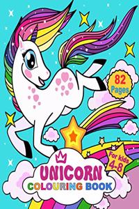 Unicorn Colouring Book
