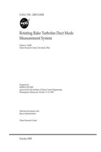 Rotating Rake Turbofan Duct Mode Measurement System