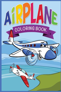 Airplane Coloring Book For Kids