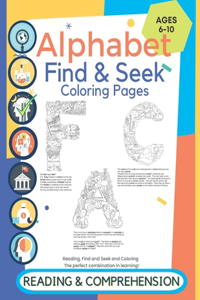 Find and Seek Alphabet Coloring Book