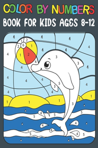 Color By Numbers book For Kids Ages 8-12
