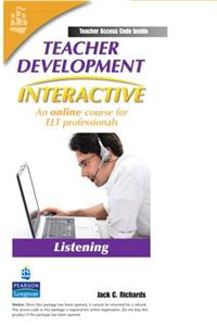 Teacher Development Interactive, Listening, Instructor Access Card