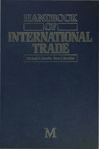 Handbook of International Trade