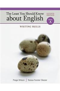 The Least You Should Know about English, Form A