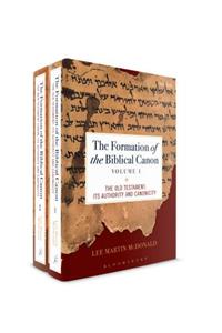 The Formation of the Biblical Canon: 2 Volumes