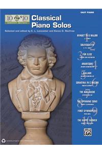 10 for 10 Sheet Music Classical Piano Solos
