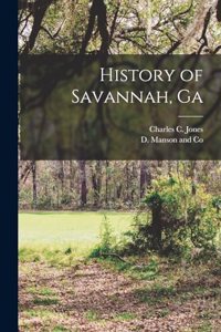 History of Savannah, Ga