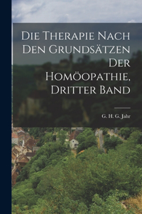 Therapie nach den Grundsätzen der Homöopathie, Dritter Band