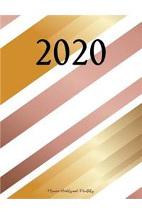 2020 Planner Weekly and Monthly