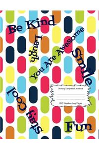 Primary Composition Notebook 120 Handwriting Pages