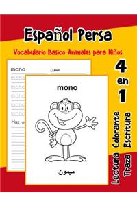 Español Persa Vocabulario Basico Animales para Niños