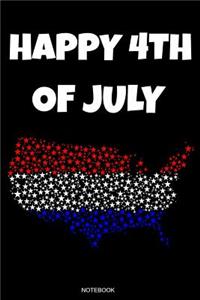 Happy 4th of July Notebook