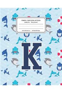 Primary Composition Notebook Grades K-2 Story Journal K