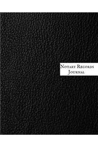 Notary Records Journal