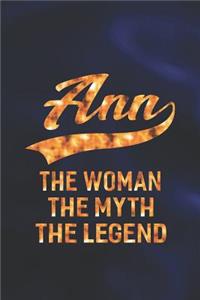 Ann the Woman the Myth the Legend