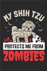 My Shih Tzu Protects Me From Zombies