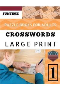 Crossword puzzle books for adults