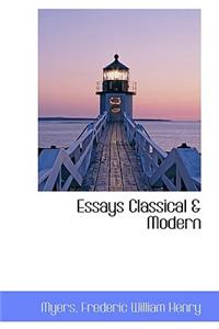 Essays Classical & Modern