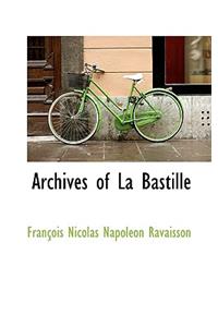 Archives of La Bastille