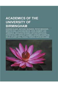 Academics of the University of Birmingham